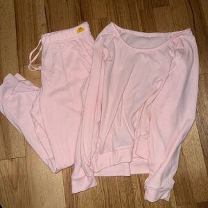 C&C Women's Pink Lounge Set
